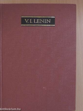 V. I. Lenin összes művei 7.