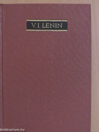 V. I. Lenin összes művei 17.