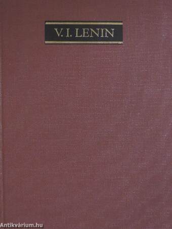 V. I. Lenin összes művei 10.