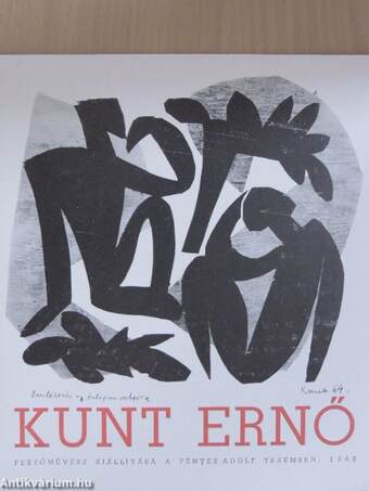 Kunt Ernő festőművész kiállítása a Fényes Adolf teremben, 1965