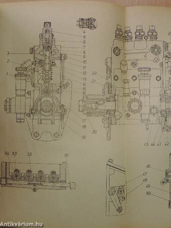 MTZ-50, MTZ-50 L, MTZ-52, MTZ-52 L tip. traktorok kezelési és karbantartási utasítása