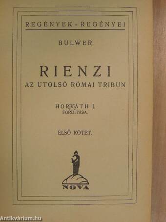 Rienzi I-II.