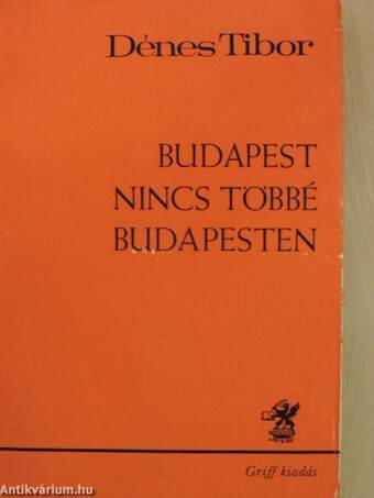 Budapest nincs többé Budapesten