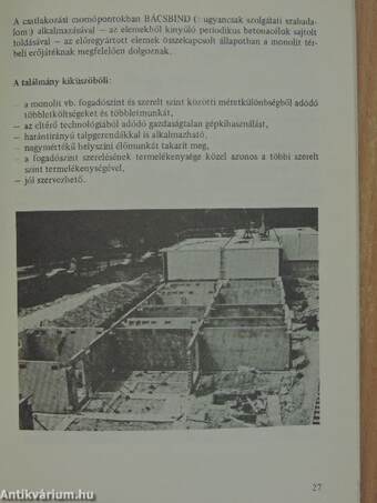 Építő és építőanyagipari újítási, találmányi kiállítás és börze katalógusa 1981