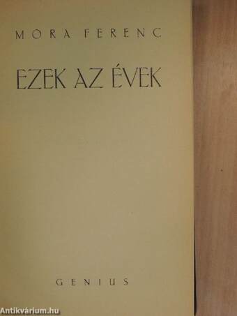 Ezek az évek