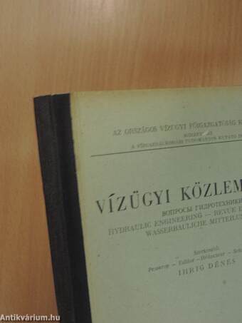 Vízügyi Közlemények 1962/2.