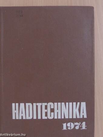 Haditechnika 1974.