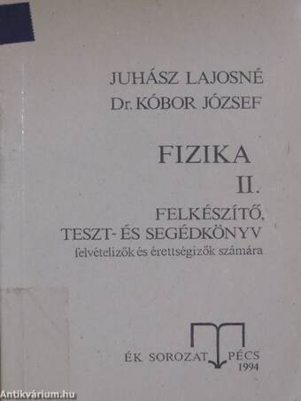 Fizika II. (töredék)