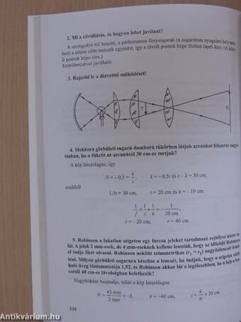 Fizika - Optika, hőtan - Tanári kézikönyv