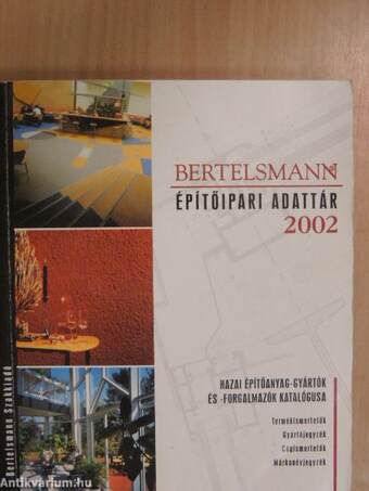 Bertelsmann - Építőipari adattár 2002