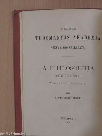 A philosophia története III. (töredék)