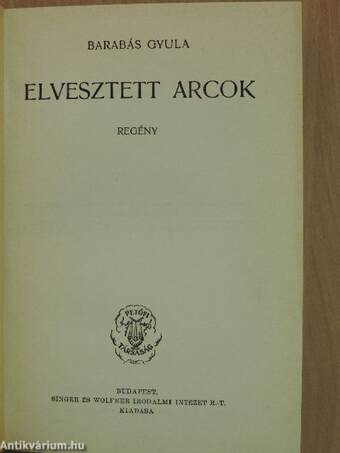 Elvesztett arcok