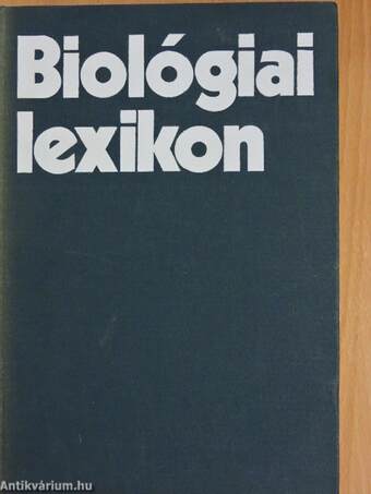 Biológiai lexikon 1-4.