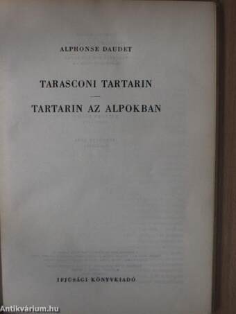 Tarasconi Tartarin/Tartarin az Alpokban