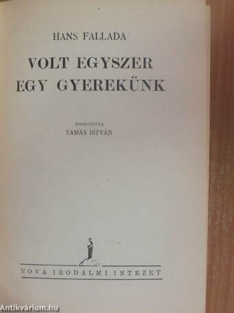 Volt egyszer egy gyerekünk