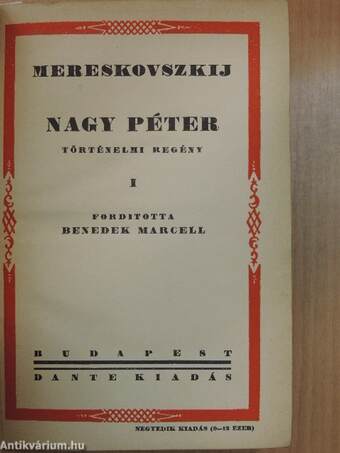 Nagy Péter I-II.