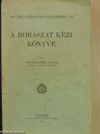 A borászat kézikönyve