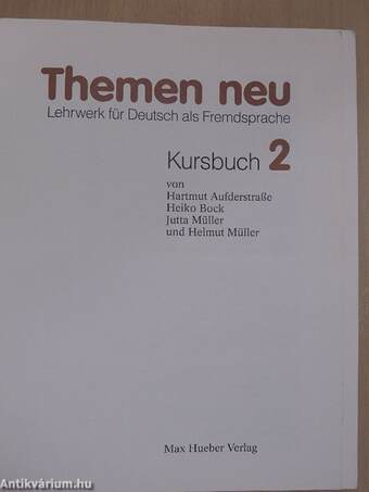 Themen neu 2 - Kursbuch/Arbeitsbuch