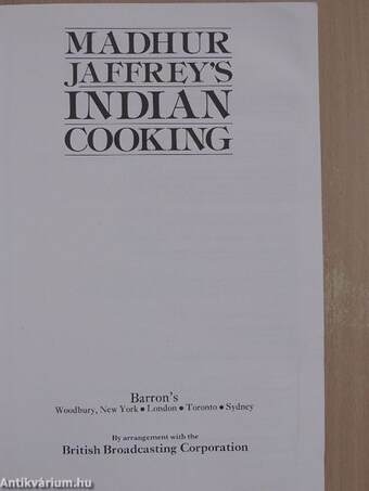 Madhur Jaffrey's Indian Cooking