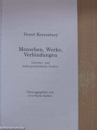 Menschen, Werke, Verbindungen