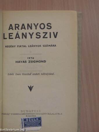 Aranyos leánysziv