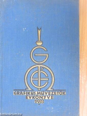 Grafikus Művezetők Évkönyve 1933