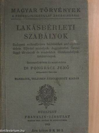 Lakásbérleti szabályok