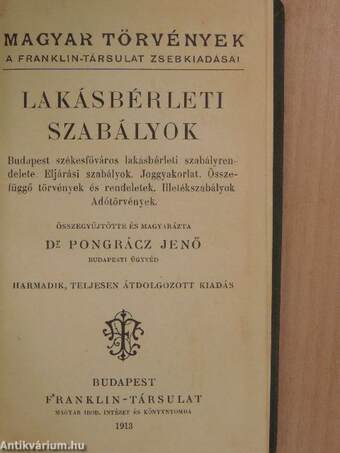 Lakásbérleti szabályok