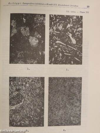 Földtani Közlöny 1982/1-4.