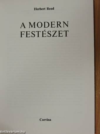 A modern festészet