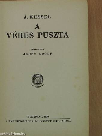 A véres puszta