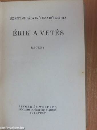 Érik a vetés