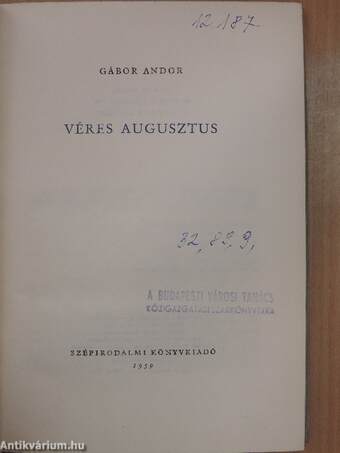 Véres augusztus