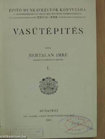 Vasútépités I-II.