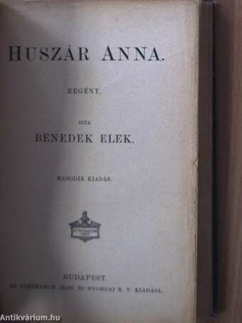 Lábán úr könnyei és egyéb történetek/Huszár Anna