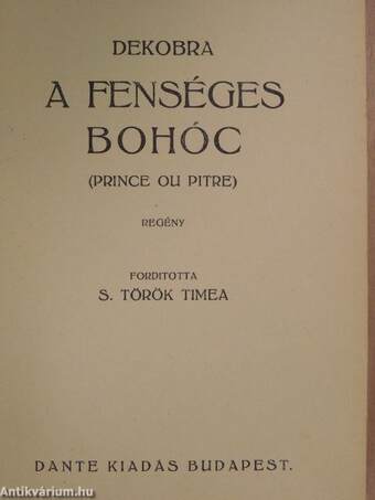 A fenséges bohóc