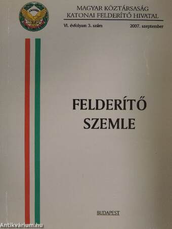 Felderítő szemle 2007. szeptember