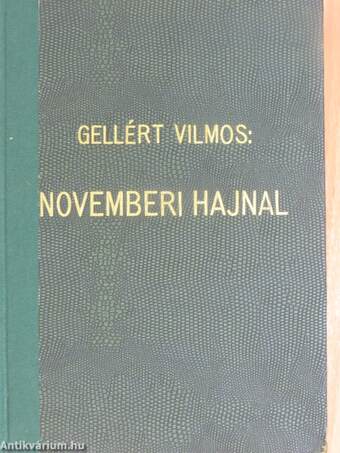 Novemberi hajnal