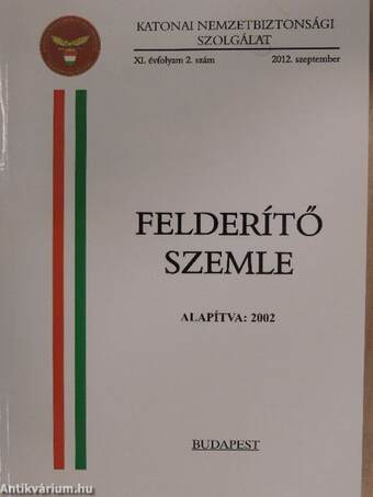 Felderítő szemle 2012. szeptember