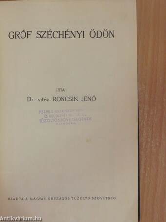 Gróf Széchényi Ödön