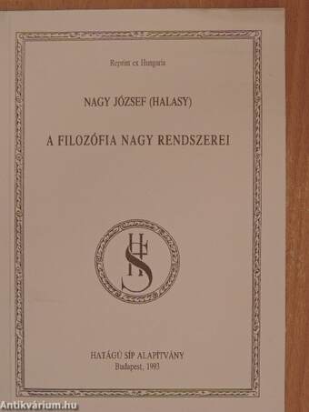 A filozófia nagy rendszerei