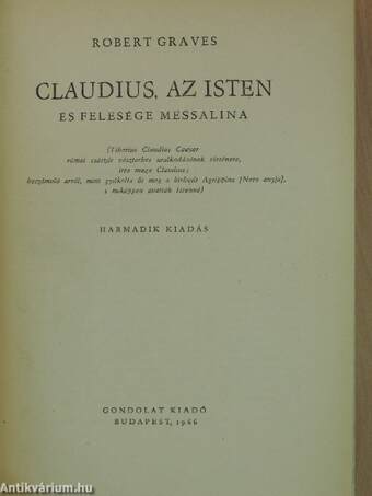 Claudius, az Isten