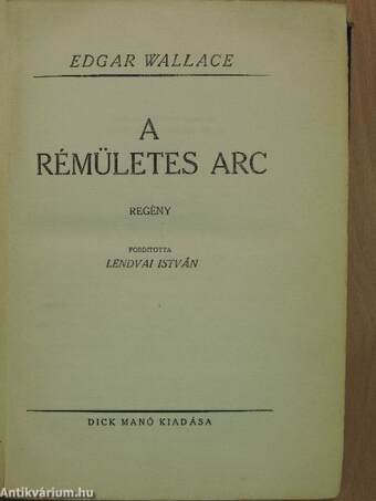 A rémületes arc