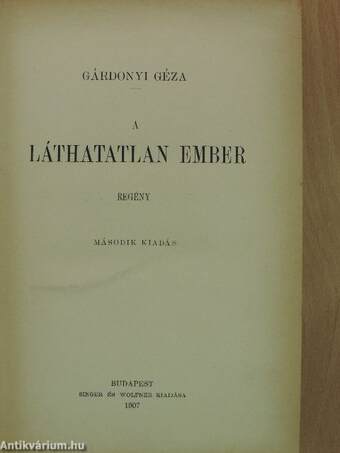 A láthatatlan ember