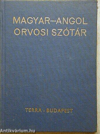 Magyar-angol orvosi szótár