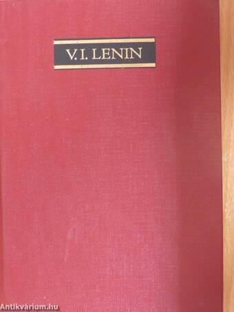 V. I. Lenin összes művei 25.