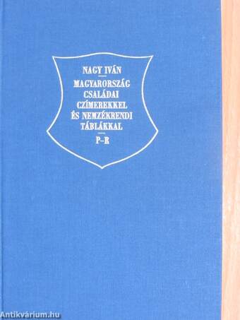 Magyarország családai czimerekkel és nemzékrendi táblákkal V-VIII. (töredék)