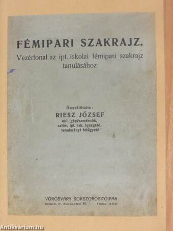 Fémipari szakrajz