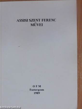 Assisi Szent Ferenc művei