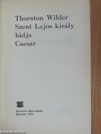 Szent Lajos király hídja/Caesar